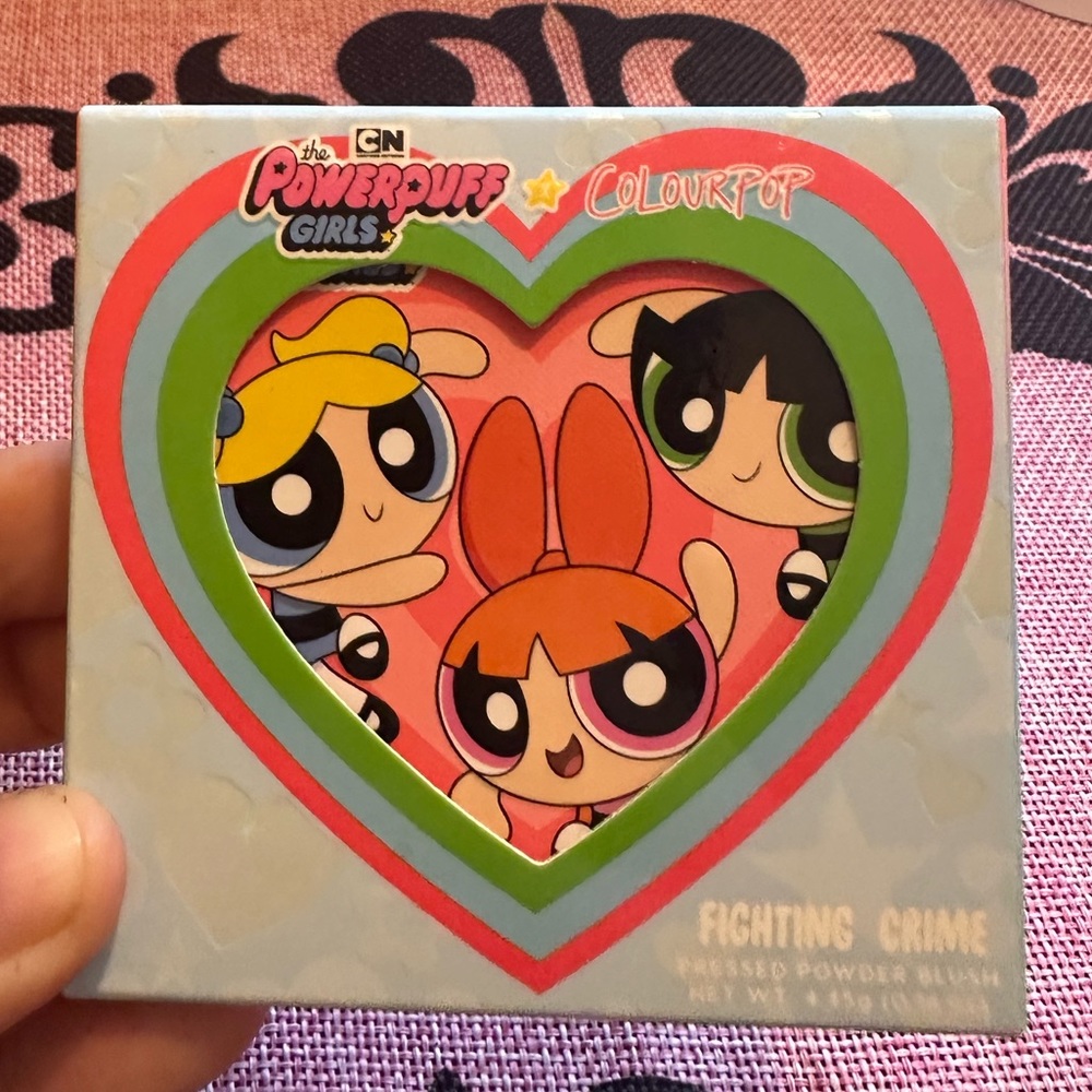Power Puff Girls x Colourpop Blush - Fighting Crime